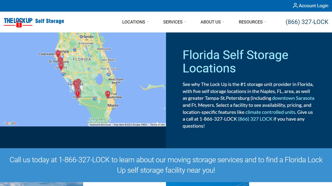 Florida Self Storage | Storage Units in Florida - The Lock Up