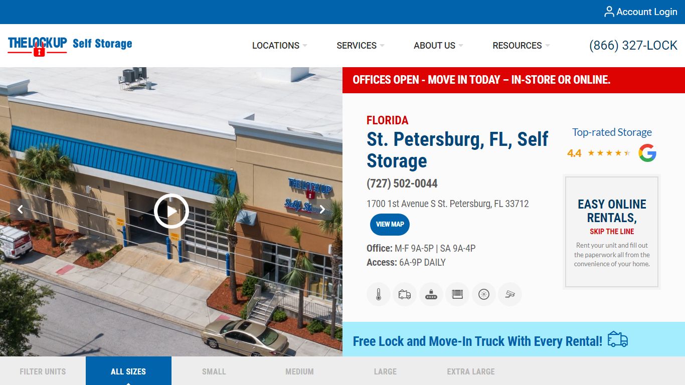 St. Petersburg, FL, Self Storage - The Lock Up